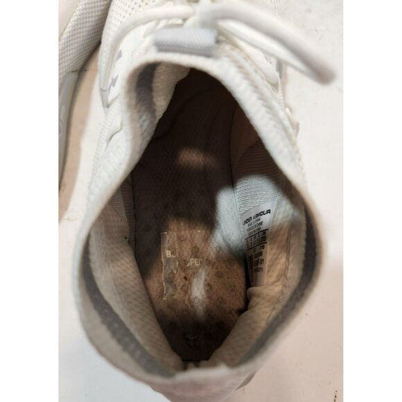 Under Armour Project Rock 2 Womens 8.5 Training Shoes 3022398 Onyx White - Picture 9 of 11